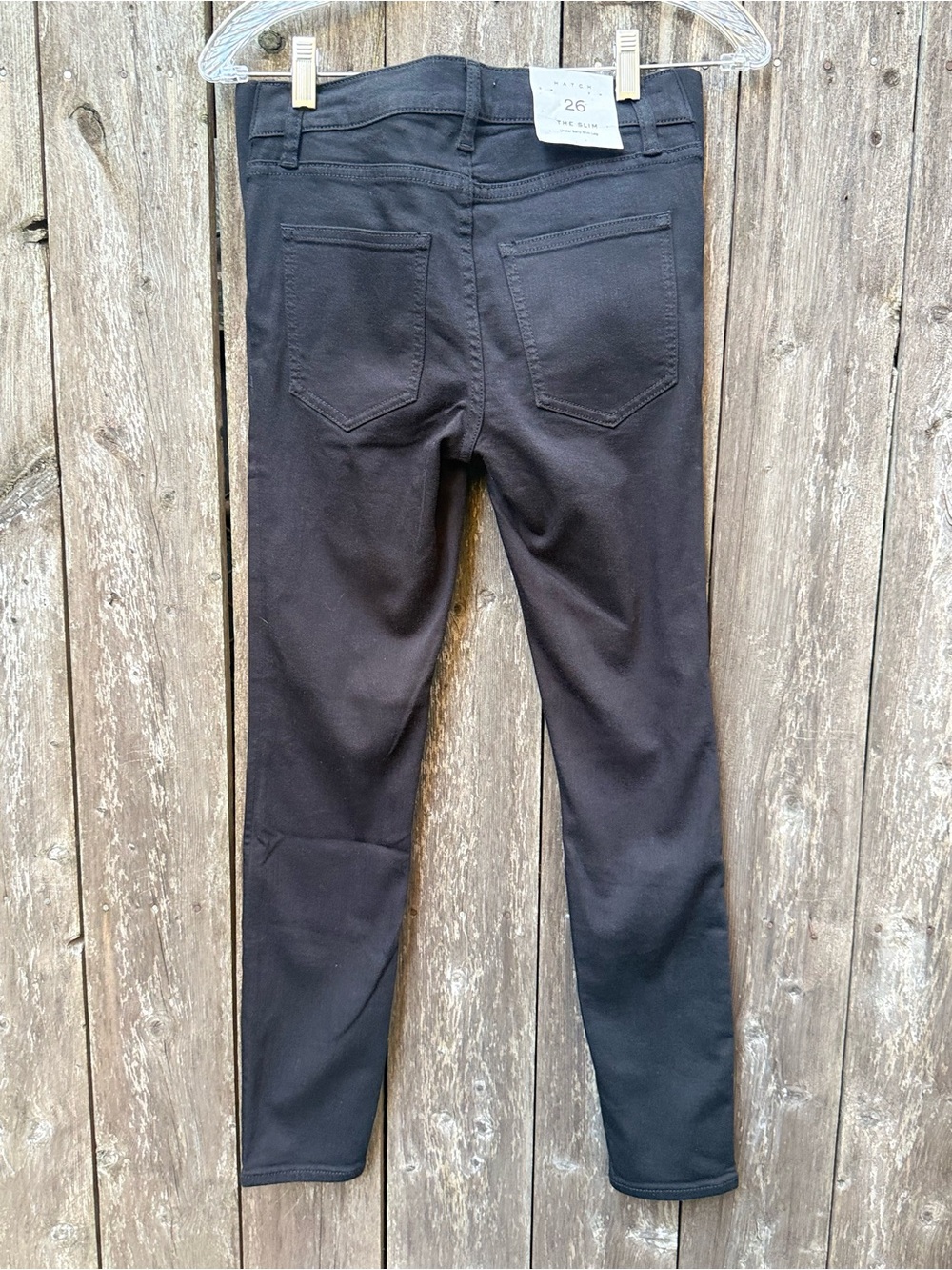 Hatch Black Under The Belly The Slim Maternity Jean Size 26 NWT - Picture 6 of 9